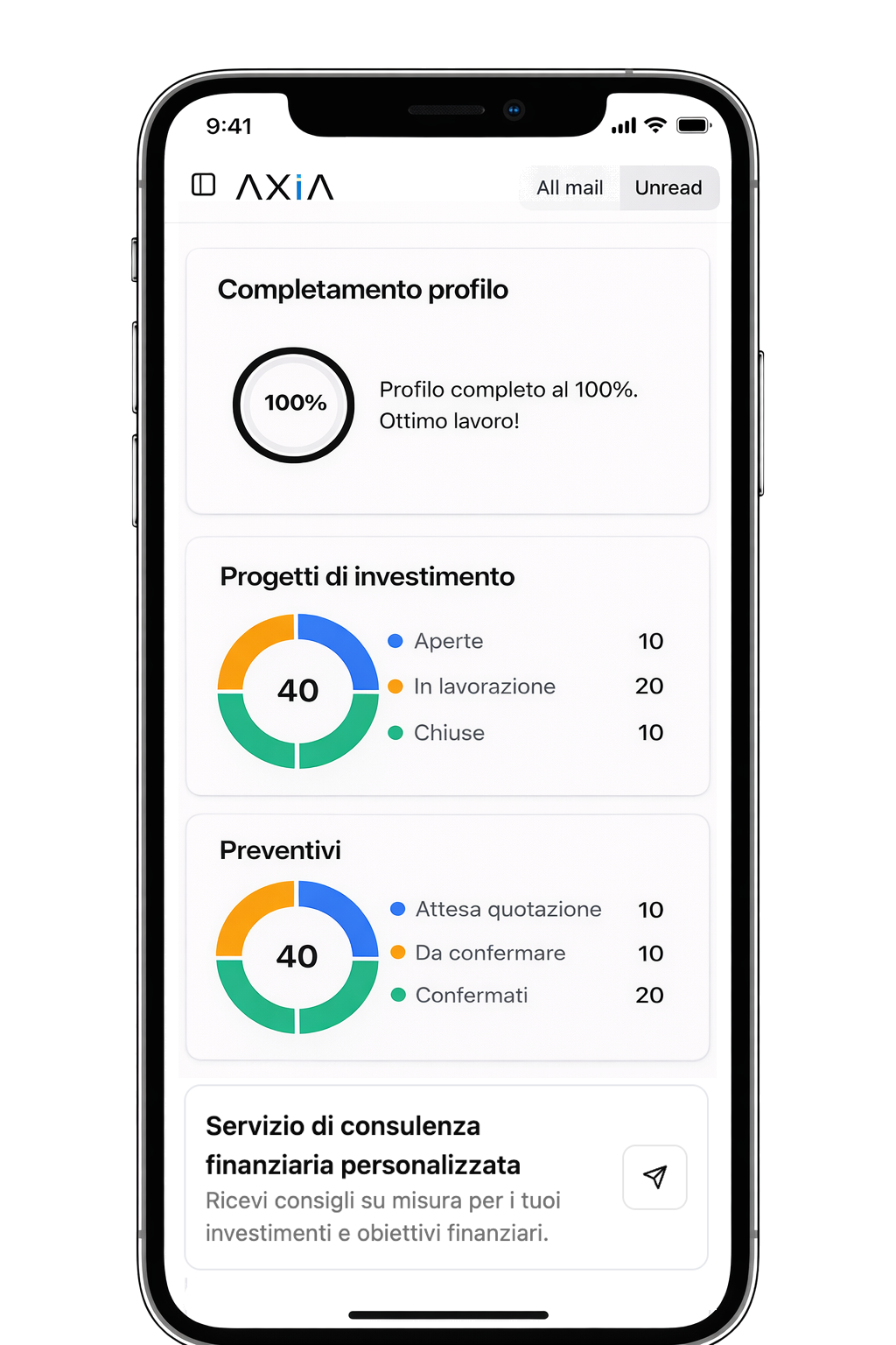 Axia - La piattaforma per ricercare e gestire bandi di finanza agevolata